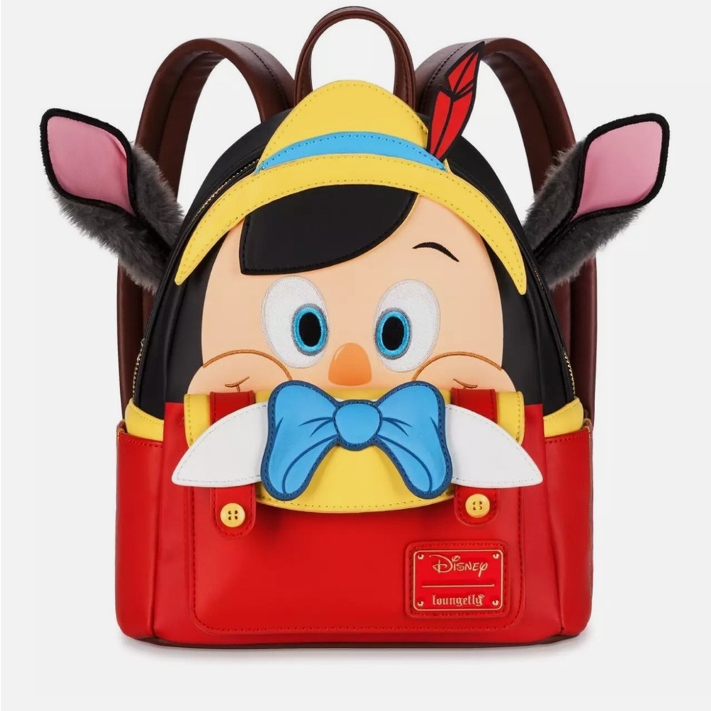 Loungefly Disney Parks 100th Anniversary Pinocchio Donkey Mini Backpack NWT